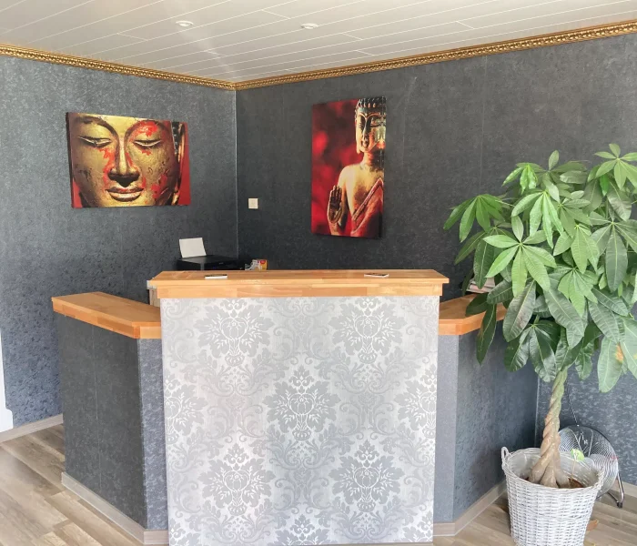 Empfangsbereich des Ink Effects Tattoo Studios in Peine